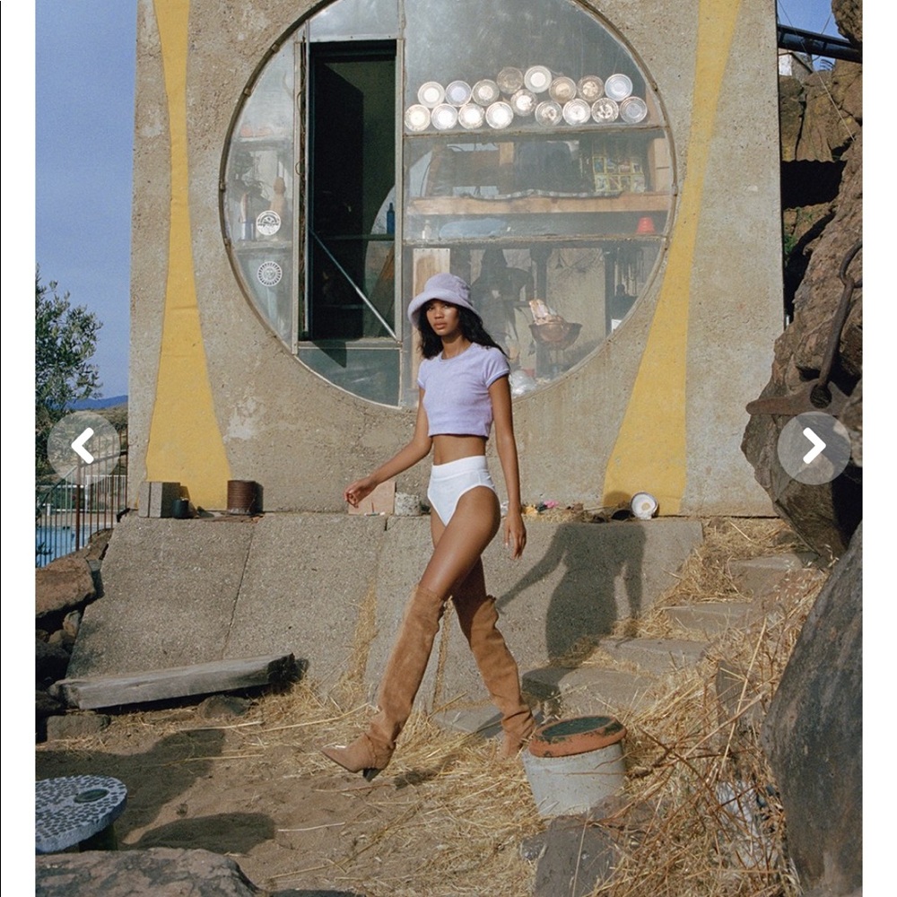 Lack Of Color Wave Terry Bucket Hat In Lavender - image 2